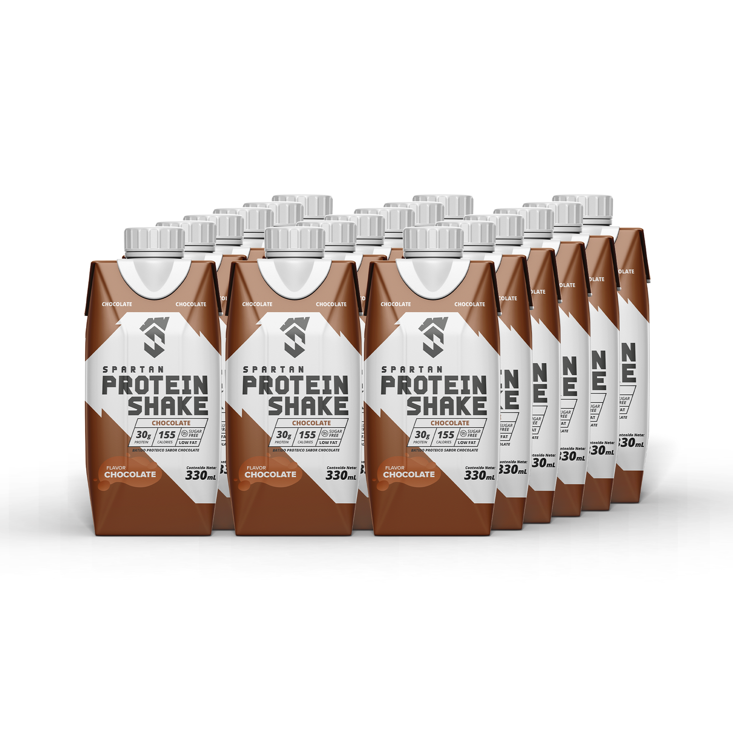 PACK 18U PROTEIN SHAKE CHOCOLATE