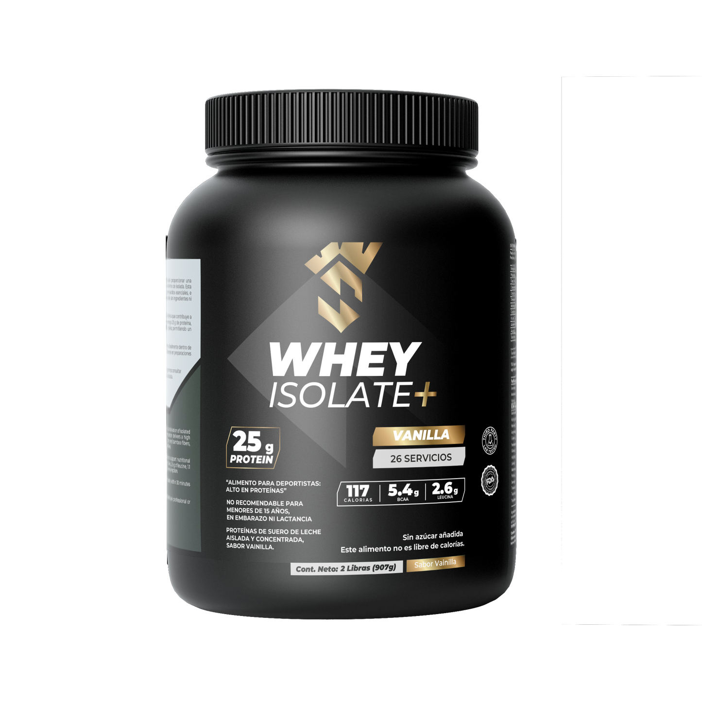 SPARTAN WHEY PROTEINA ISOLATADA 907 GR / 2 SABORES
