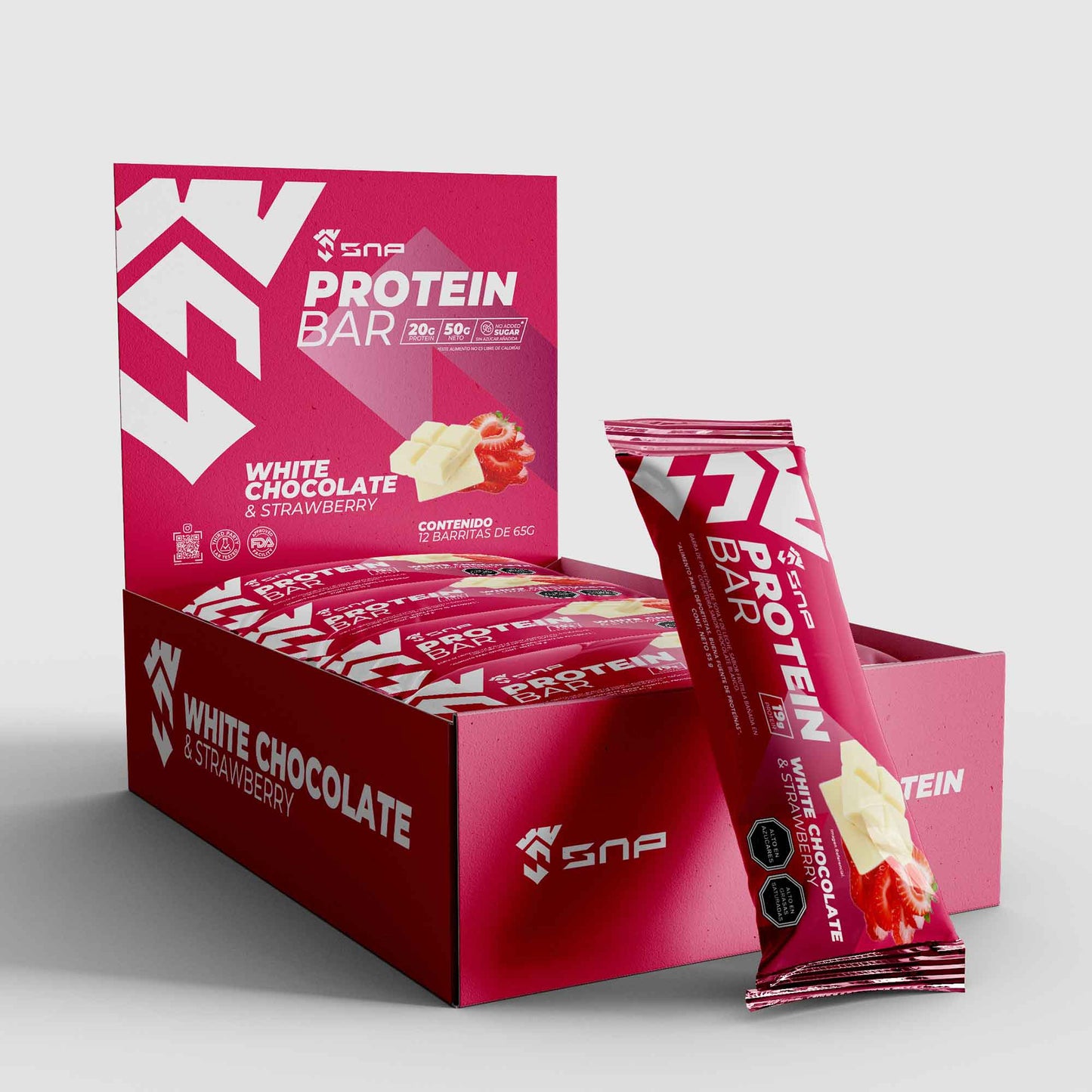PACK 12U PROTEIN BAR SNP