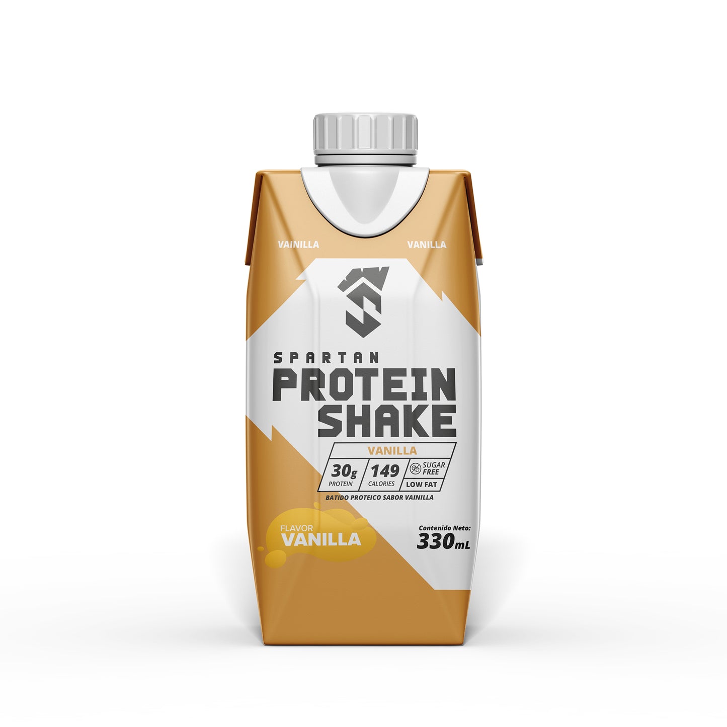 Bebida Proteína Shake SNP Vainilla – Pack 18 Unidades 330ml