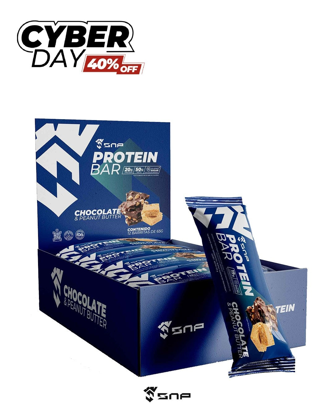 PACK 12 UNIDADES PROTEIN BAR