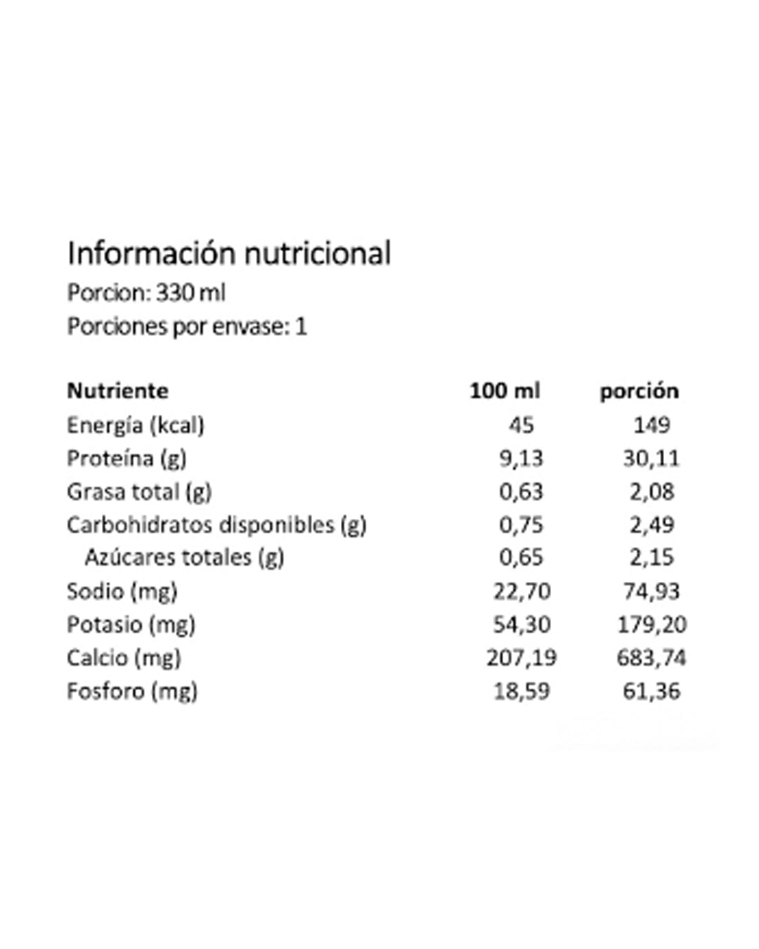 Bebida Proteína Shake SNP Vainilla – Pack 18 Unidades 330ml