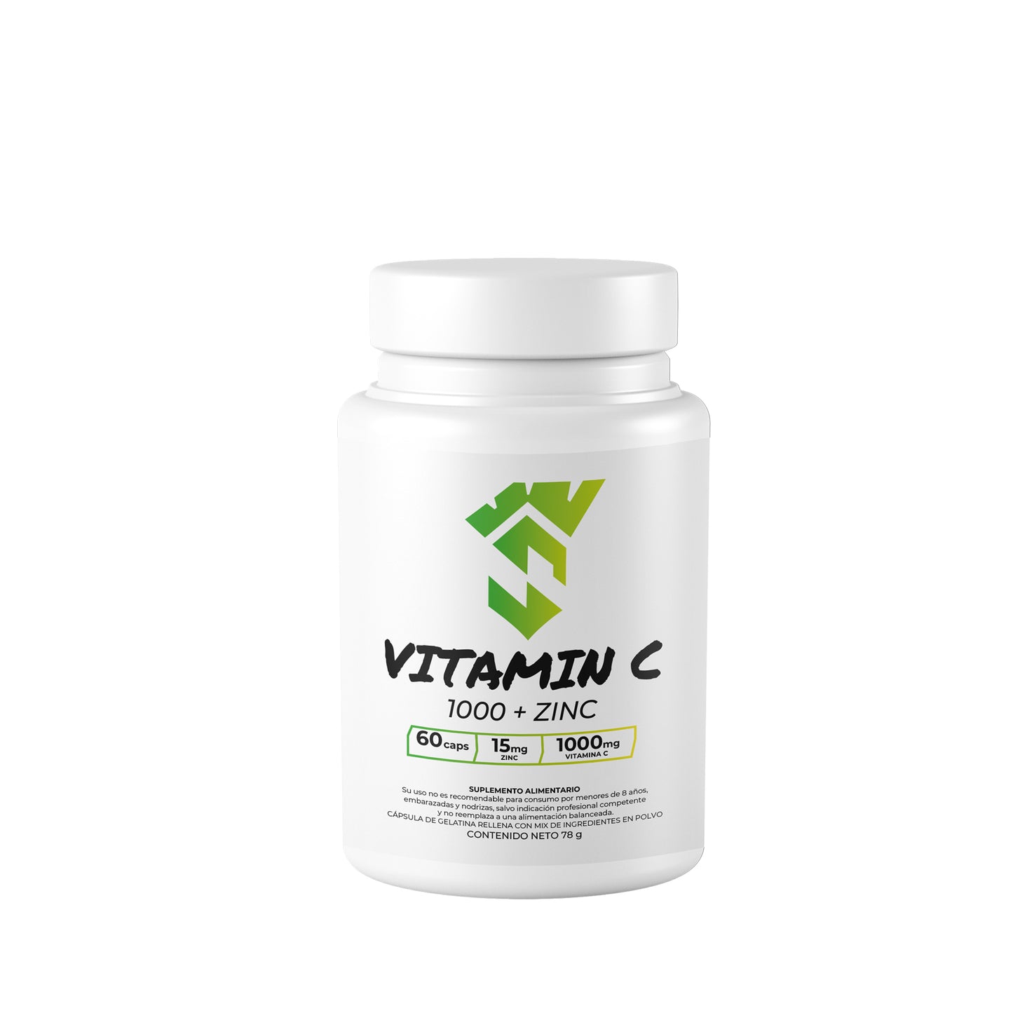 SPARTAN VITAMINA C1000MG & ZINC 60 CÁPSULAS