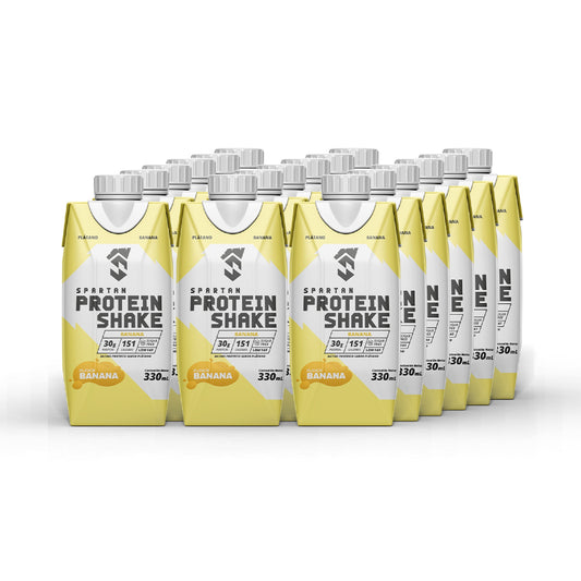 PACK 18U PROTEIN SHAKE BANANA